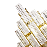 Бра стеклянное с золотым каркасом Luxxu Modern варинант исполнения - 1 | Loft Concept в Перми