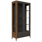 Витрина стеклянная из массива бука Tasteful Furniture варинант исполнения - 1 | Loft Concept в Перми