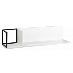 Полка навесная белая открытая Strict Lines  варинант исполнения - 2 | Loft Concept в Перми
