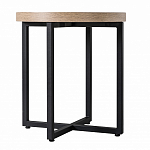 Стол журнальный круглый в стиле лофт Urban Style Space 2 варинант исполнения - 2 | Loft Concept в Перми