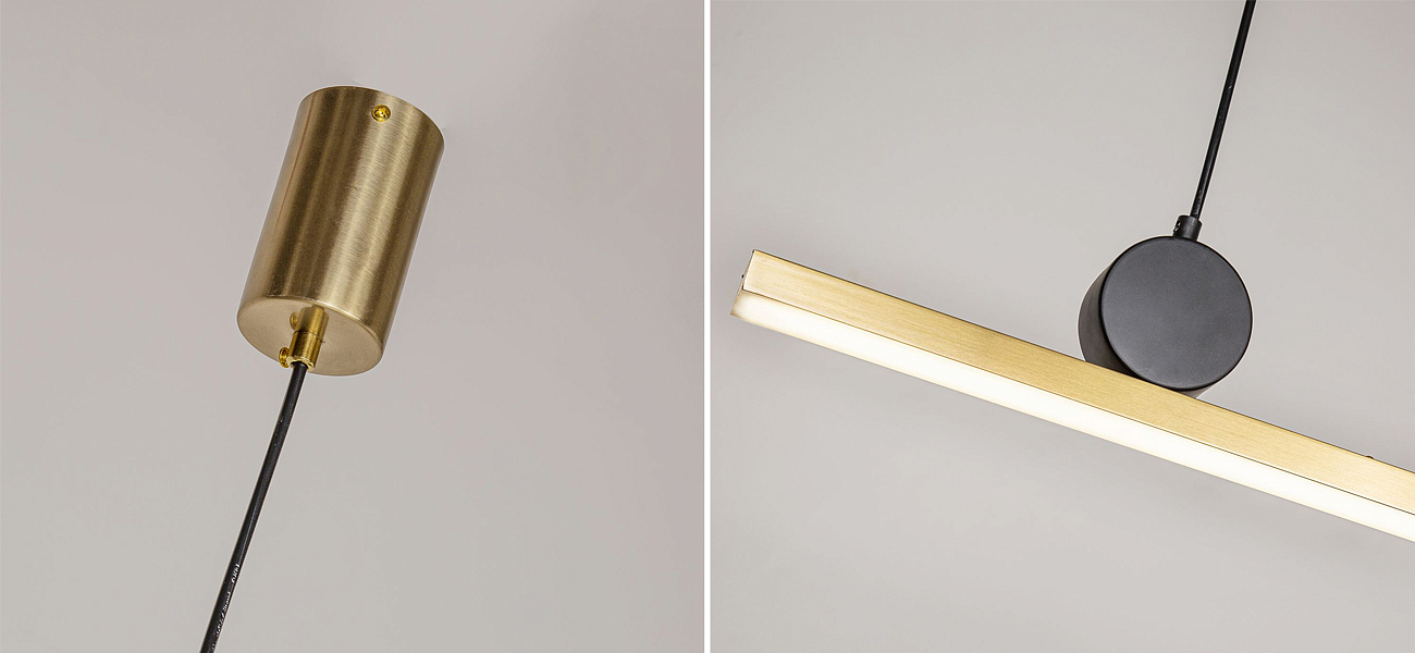 Светодиодная люстра DRAWING LINES Gold Светодиодная люстра DRAWING LINES Gold - Loft-Concept в Перми