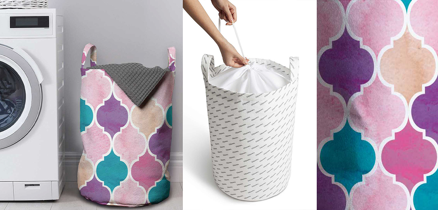 Корзина Purple Ornament Basket Корзина Purple Ornament Basket - Loft-Concept в Перми
