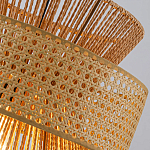 Подвесной светильник с абажуром из натуральных материалов Light Inside the Cell варинант исполнения - 5 | Loft Concept в Перми