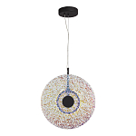 Подвесной светильник из фактурного двойного стекла Heterochromia варинант исполнения - 1 | Loft Concept в Перми