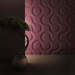 Гипсовая 3D Панель M-25 варинант исполнения - 2 | Loft Concept в Перми