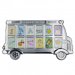 Фоторамка детская Childhood Corner Bus 12 фото варинант исполнения - 1 | Loft Concept в Перми