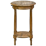 Деревянный овальный кофейный стол Margery Provence Coffee Table варинант исполнения - 3 | Loft Concept в Перми