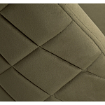 Стул велюровый хаки на золотистых металлических ножках Vendramin Chair варинант исполнения - 4 | Loft Concept в Перми