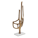 Аксессуар современный Абстракция Abstract Sculpture Brass варинант исполнения - 2 | Loft Concept в Перми