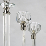 Люстра с 8-ю лампами и гранеными стеклянными плафонами Prism Gala варинант исполнения - 5 | Loft Concept в Перми