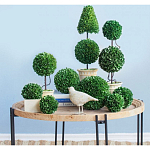Декоративный искусственное растение Single boxwood варинант исполнения - 4 | Loft Concept в Перми