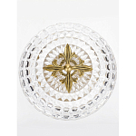 Конфетница из прозрачного рельефного стекла Eden Garden варинант исполнения - 3 | Loft Concept в Перми