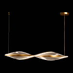 Люстра линейная с изогнутым плафоном Wave Line варинант исполнения - 3 | Loft Concept в Перми