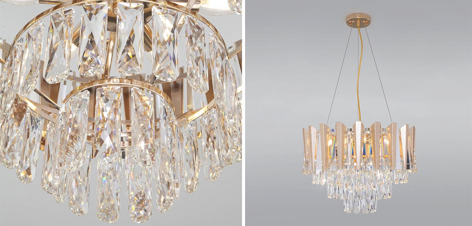 Люстра Crystal Edge Chandelier Люстра Crystal Edge Chandelier - Loft-Concept в Перми