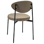 Стул металлический с мягкой спинкой и сиденьем Alfie Chair варинант исполнения - 6 | Loft Concept в Перми