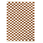 Ковер с шахматным принтом Chess Layout с эффектом шерсти варинант исполнения - 2 | Loft Concept в Перми