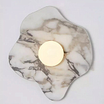 Бра с основанием волнистой формы Shaw Marble Lighting варинант исполнения - 1 | Loft Concept в Перми