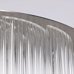 Люстра круглая с прозрачными стеклянными трубками Nembus варинант исполнения - 9 | Loft Concept в Перми