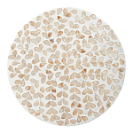 Столик с инкрустацией с перламутровым узором Jean Cream варинант исполнения - 2 | Loft Concept в Перми