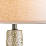 Настольная лампа на бетонном каркасе Polished Concrete Column варинант исполнения - 1 | Loft Concept в Перми