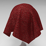 Мебельная ткань Шенилл бордовый цвет 138 см T4-23 варинант исполнения - 2 | Loft Concept в Перми