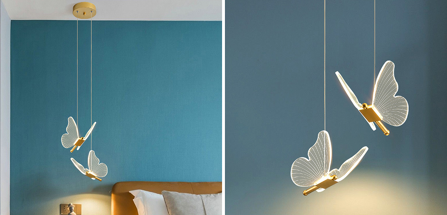 Butterfly Double Pendant Lamp D Butterfly Double Pendant Lamp D - Loft-Concept в Перми