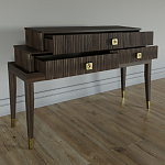 Премиальная Консоль с тремя ящиками Elsa Dreams Walnut варинант исполнения - 2 | Loft Concept в Перми