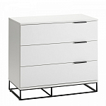 Комод белый с 3-мя ящиками Strict Lines  варинант исполнения - 1 | Loft Concept в Перми