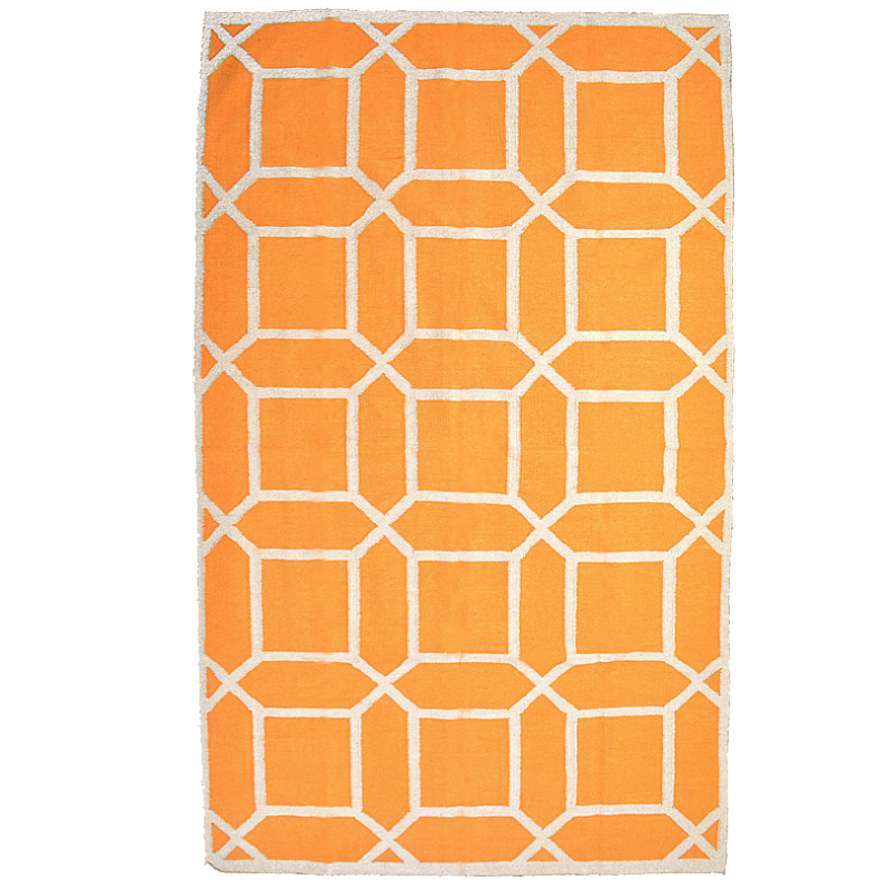 Ковер Ornament Orange Pattern Оранжевый в Перми | Loft Concept 