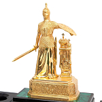 Настольный письменный набор из малахита и долерита Leader Organizer варинант исполнения - 3 | Loft Concept в Перми