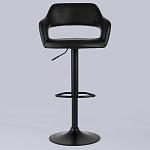 Барный стул черного цвета Strohach варинант исполнения - 3 | Loft Concept в Перми