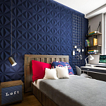 Гипсовая 3D Панель M-101 варинант исполнения - 2 | Loft Concept в Перми