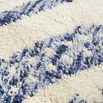 Чехол на подушку с узором в этно-стиле Blue Ikat варинант исполнения - 3 | Loft Concept в Перми