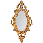 Зеркало настенное в ажурной раме бронзового цвета Classic Ornament Mirror варинант исполнения - 1 | Loft Concept в Перми