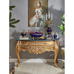 Чаша темно-синяя фарфоровая с бронзовыми ручками в виде ангелов Eden Garden варинант исполнения - 5 | Loft Concept в Перми