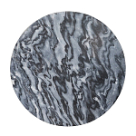 Столик кофейный с столешницей из черного мрамора Compact Black Marble Table варинант исполнения - 4 | Loft Concept в Перми