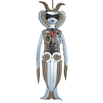 Кукла из джинсовой одежды и армейских палаток Rusalka Jeans&Tents варинант исполнения - 1 | Loft Concept в Перми