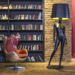 Лампа MANNEQUIN LAMP с абажуром изгибы тела варинант исполнения - 3 | Loft Concept в Перми
