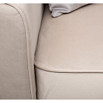 Диван двухместный раскладной светло-серый с кантом Pride варинант исполнения - 5 | Loft Concept в Перми