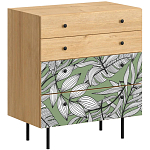 Комод с принтом на ящиках Elise Chest of Drawers варинант исполнения - 3 | Loft Concept в Перми
