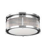 Потолочный светильник с цилиндрическим плафоном из рифленого прозрачного стекла Feiss варинант исполнения - 5 | Loft Concept в Перми