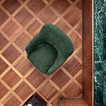 Дизайнерское кресло Gio Ponti D.151.4  Armchair варинант исполнения - 3 | Loft Concept в Перми