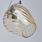 Подвесной светильник со стеклянном плафоном в форме бокала Kaleido варинант исполнения - 7 | Loft Concept в Перми