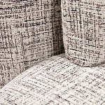 Дизайнерский двухместный диван с мягкими спинкой и подлокотниками бежевый Madelaine Sofa Beige варинант исполнения - 6 | Loft Concept в Перми