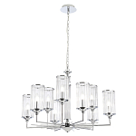 Люстра с 9-ю цилиндрическими стеклянными плафонами Jeanette варинант исполнения - 8 | Loft Concept в Перми