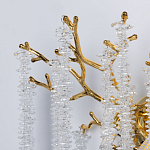 Бра золотого цвета с ветвями и хрустальными подвесками FAIRYTREE Light варинант исполнения - 4 | Loft Concept в Перми