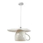 Подвесные светильники в виде белой посуды Flower Reversal варинант исполнения - 10 | Loft Concept в Перми