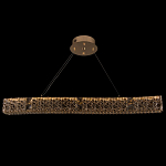 Люстра волнистой формы с текстурной огранкой Reflection of Reality варинант исполнения - 6 | Loft Concept в Перми