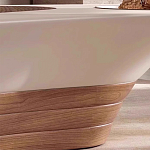 Журнальный столик фигурный со стеклянной столешницей Table Drop варинант исполнения - 5 | Loft Concept в Перми