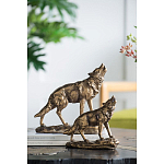 Фигурка Волк Gold варинант исполнения - 6 | Loft Concept в Перми